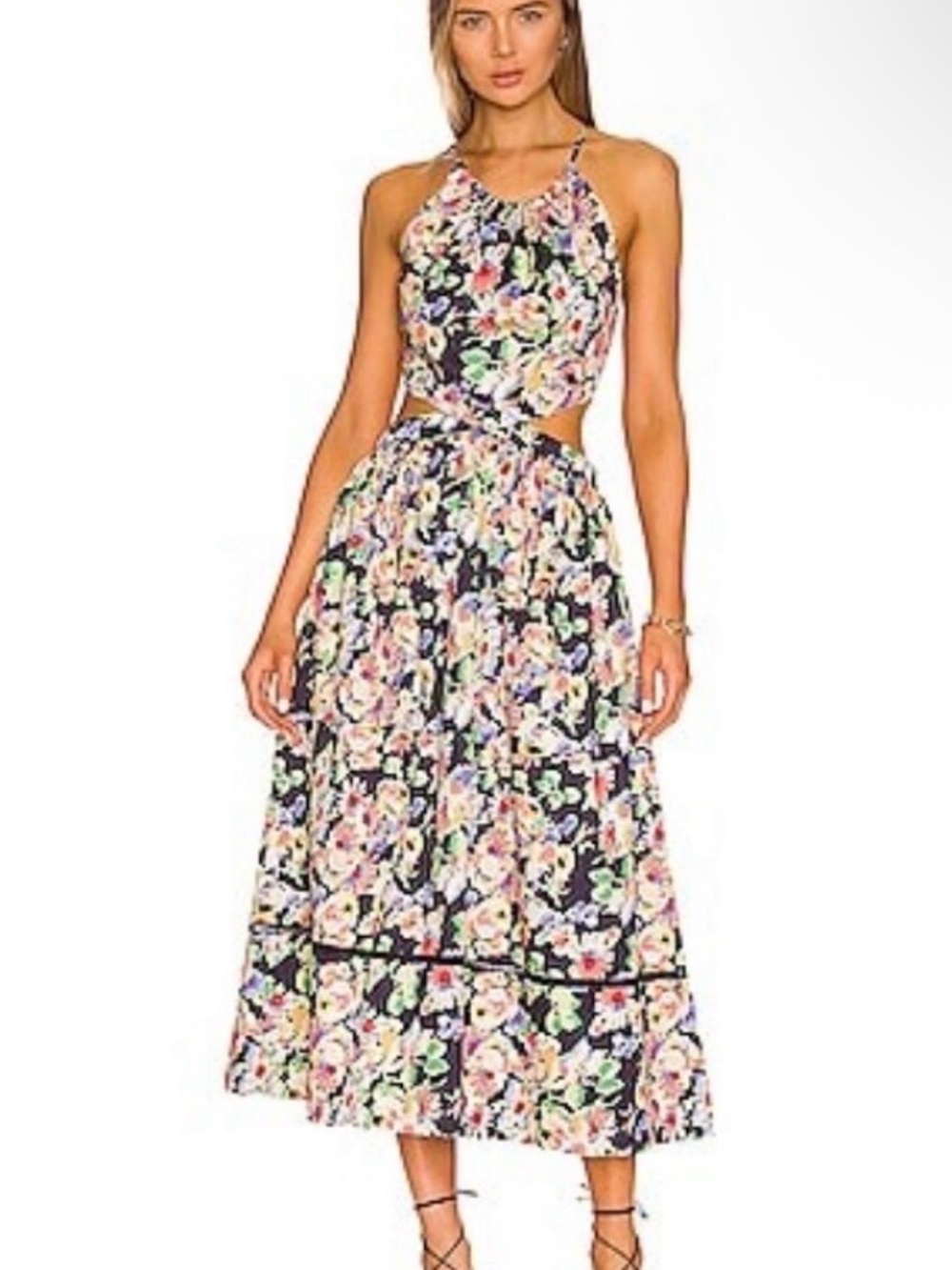 Something Navy Dress Size Small NWT Retail $195